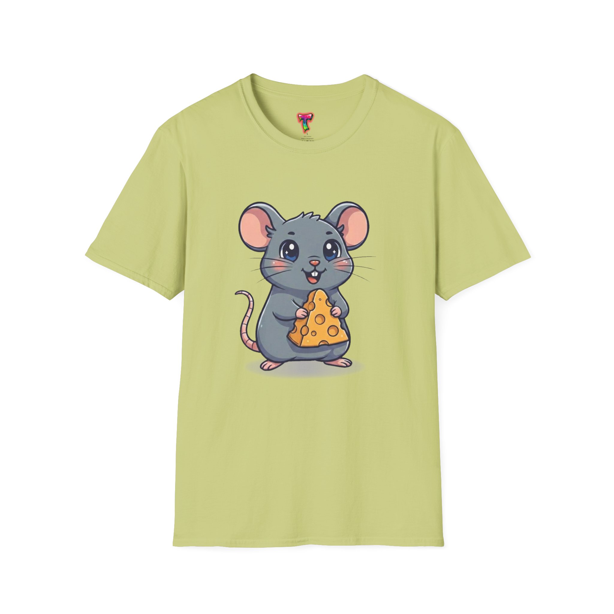 Cute Mouse & Cheese T-Shirt - Ảnh 9