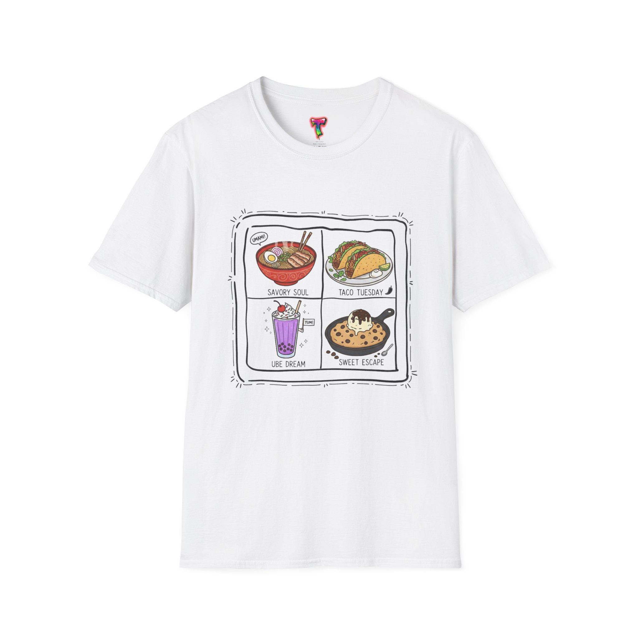 Foodie Meal Panel T-Shirt - Ảnh 5