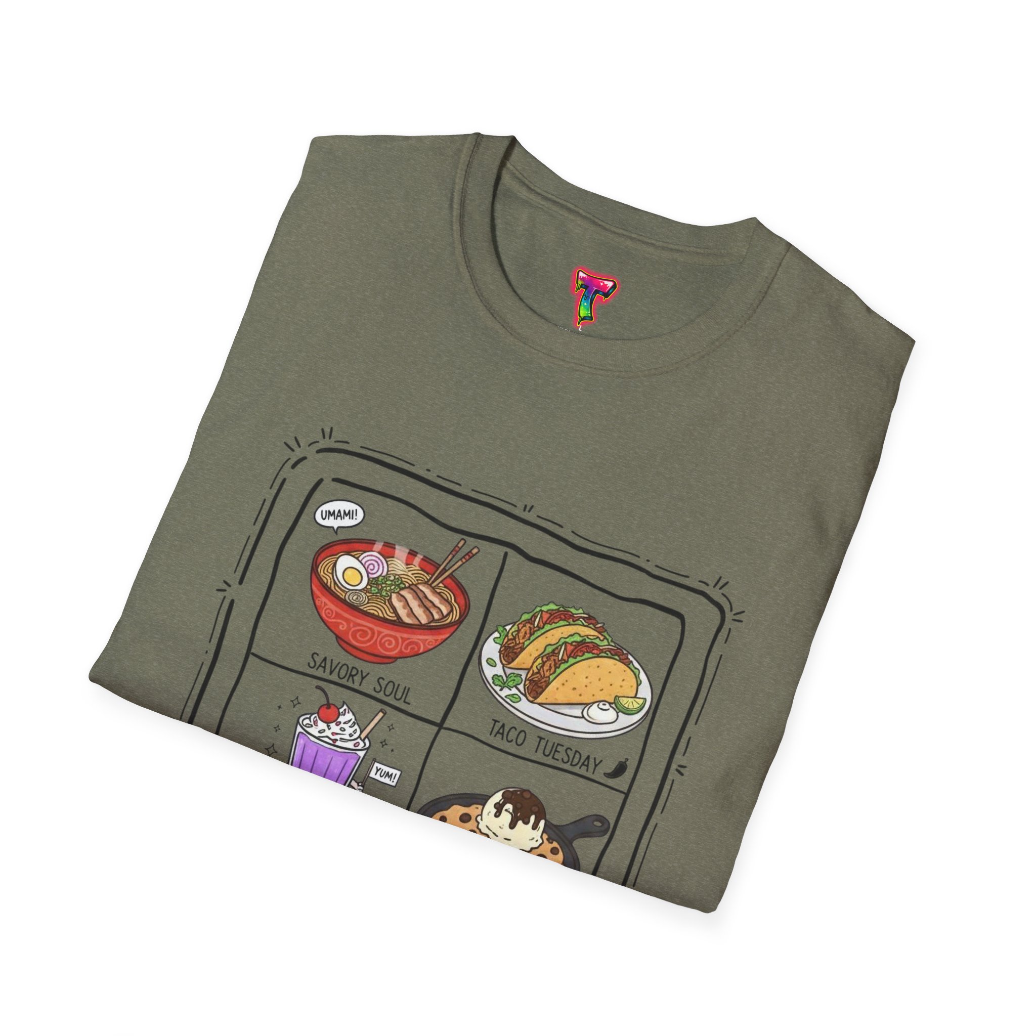 Foodie Meal Panel T-Shirt - Ảnh 16