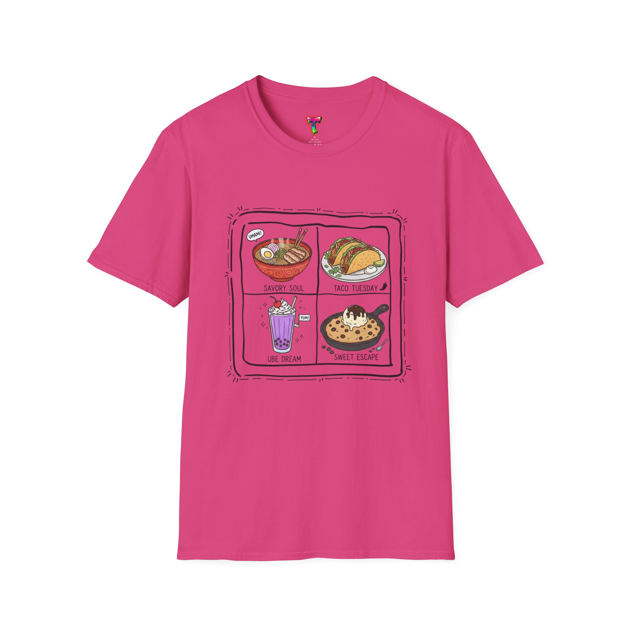 Foodie Meal Panel T-Shirt - Ảnh 37