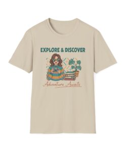 Explore & Discover 'Adventure Awaits' T-Shirt
