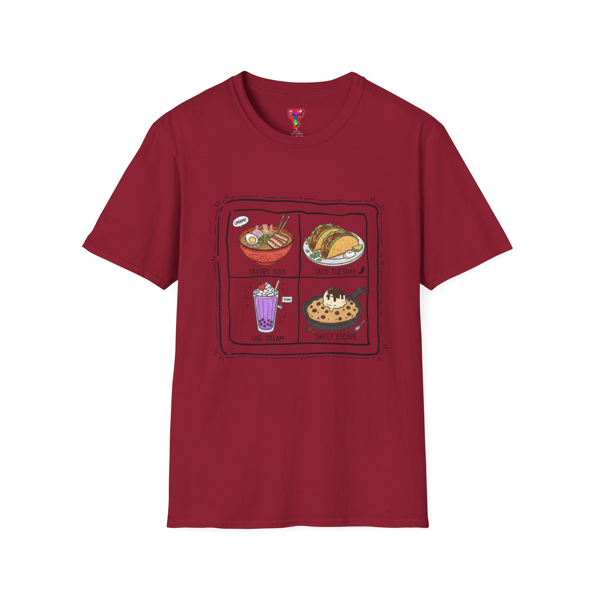 Foodie Meal Panel T-Shirt - Ảnh 49