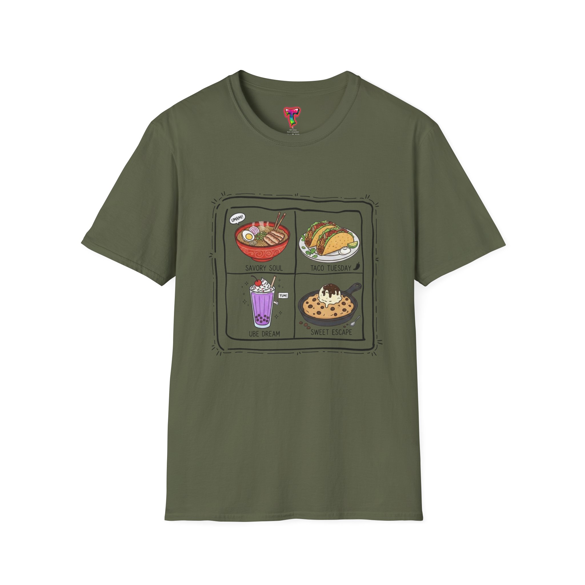 Foodie Meal Panel T-Shirt - Ảnh 17