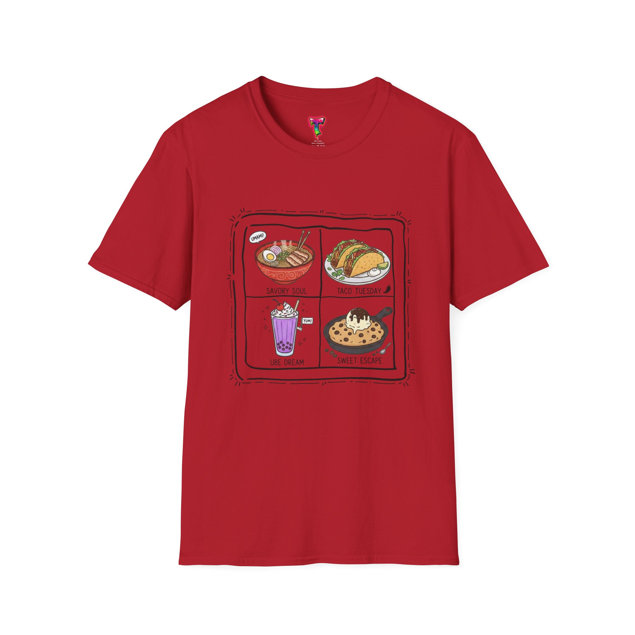 Foodie Meal Panel T-Shirt - Ảnh 45
