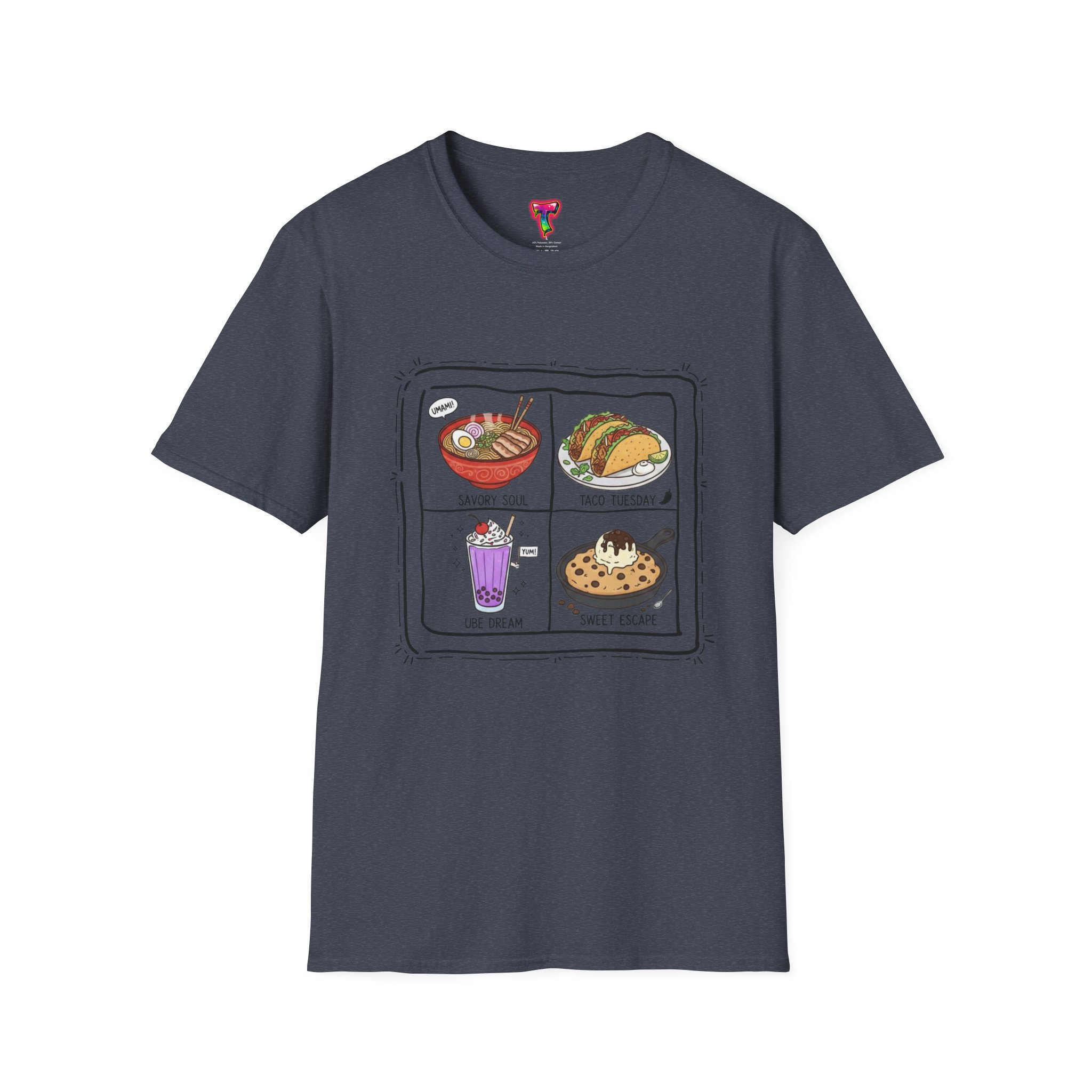 Foodie Meal Panel T-Shirt - Ảnh 33