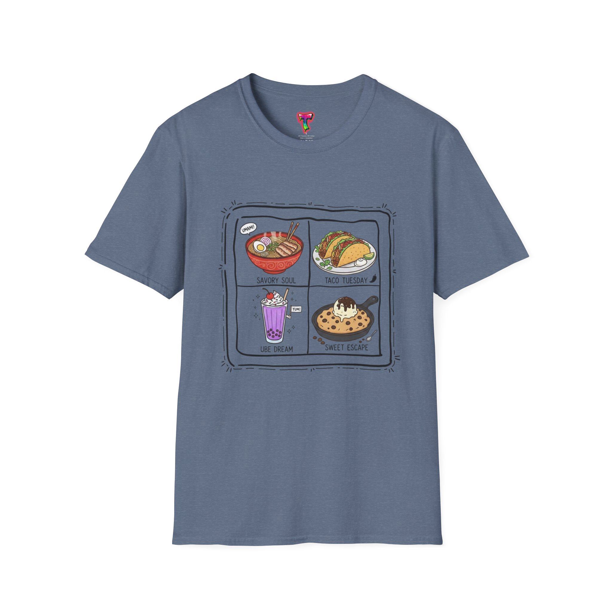 Foodie Meal Panel T-Shirt - Ảnh 25