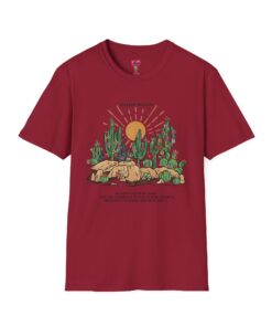 Desert Sunset Cactus T-Shirt
