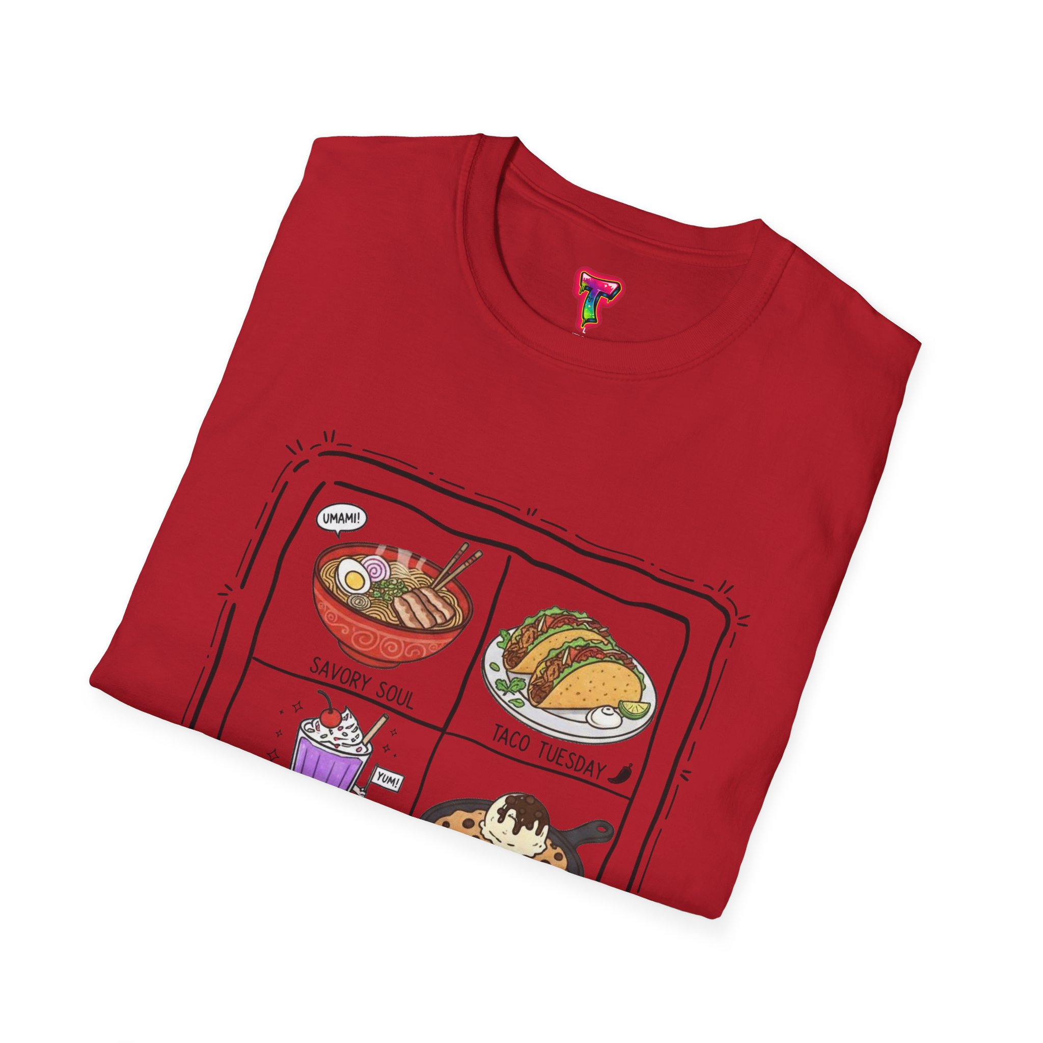 Foodie Meal Panel T-Shirt - Ảnh 48