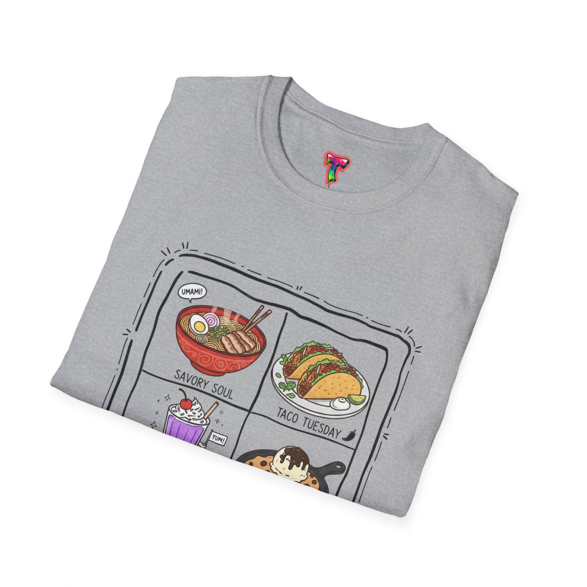 Foodie Meal Panel T-Shirt - Ảnh 12