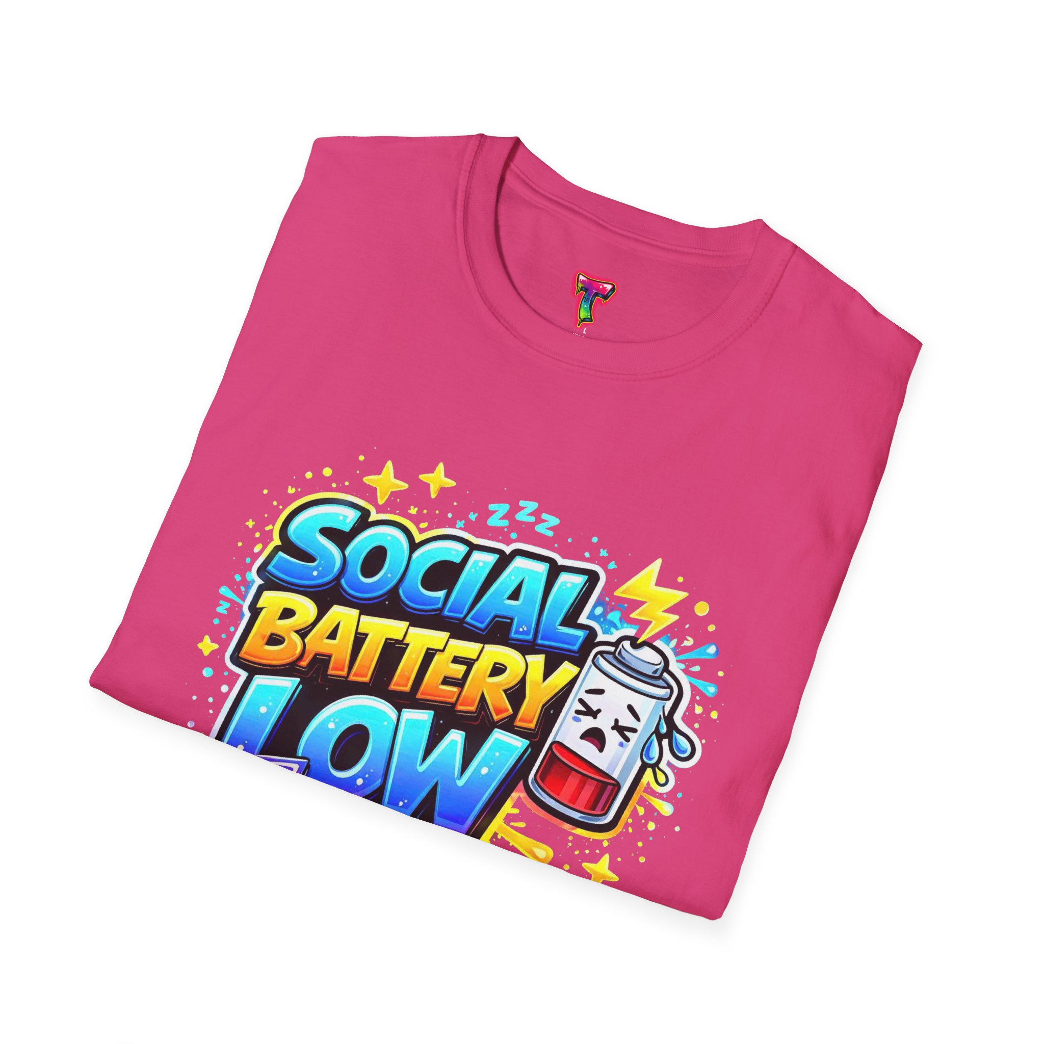 Social Battery Low T-Shirt - Ảnh 48