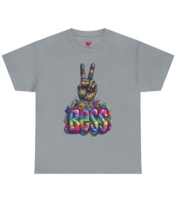 Alternative view of Boss Peace Sign T-Shirt
