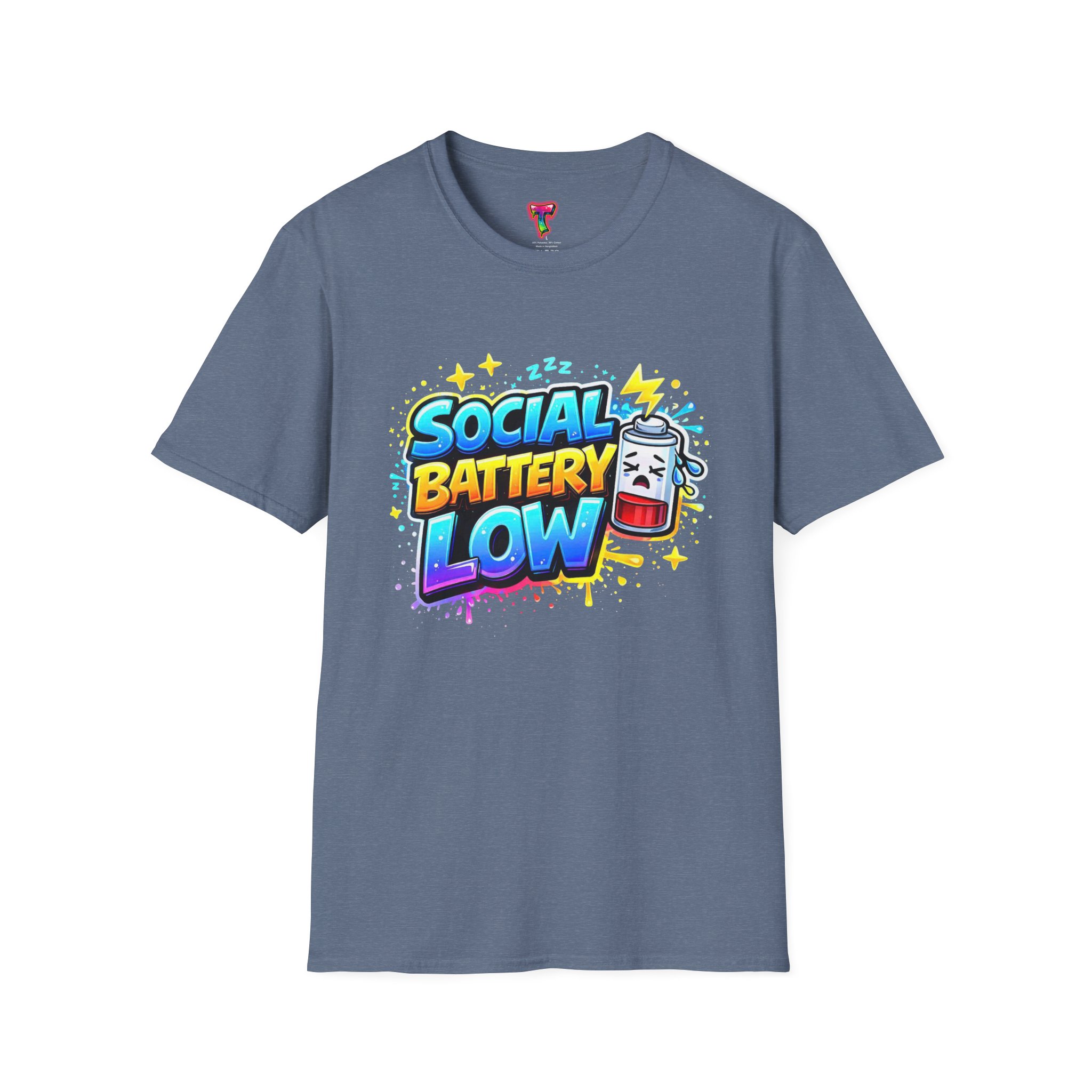 Social Battery Low T-Shirt - Ảnh 33