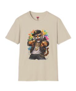 Tiger Rapper Graphic T-Shirt