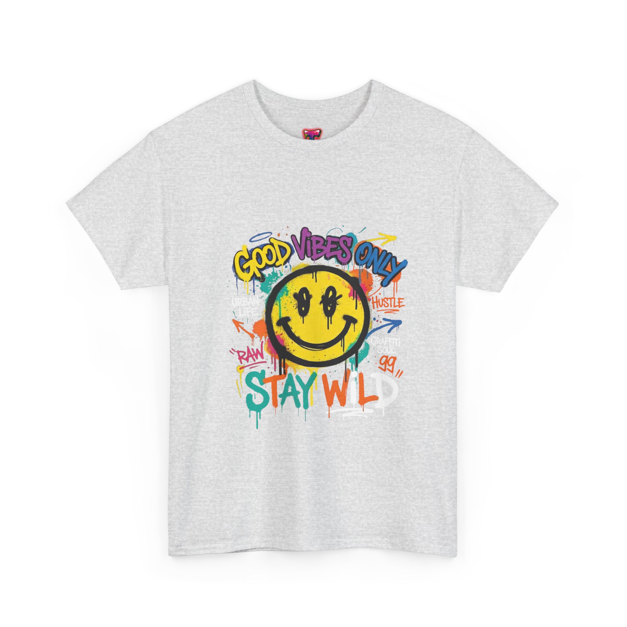Smiley Graffiti Tee - Ảnh 13