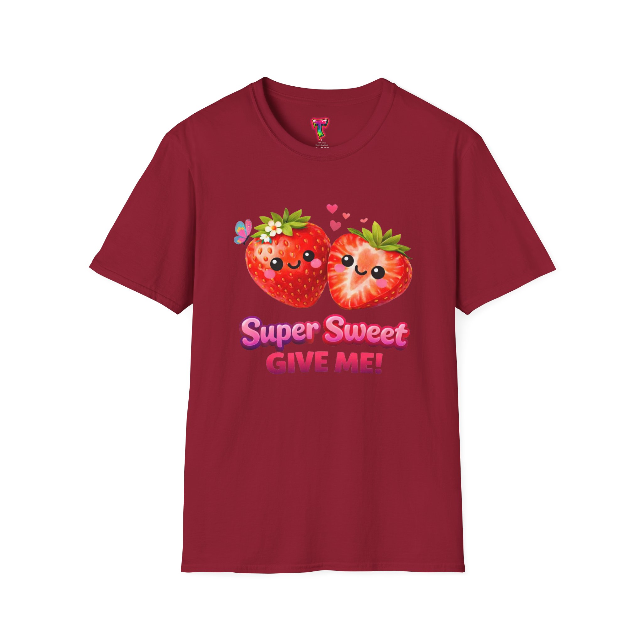 Strawberry 'Super Sweet Give Me!' T-Shirt - Ảnh 53