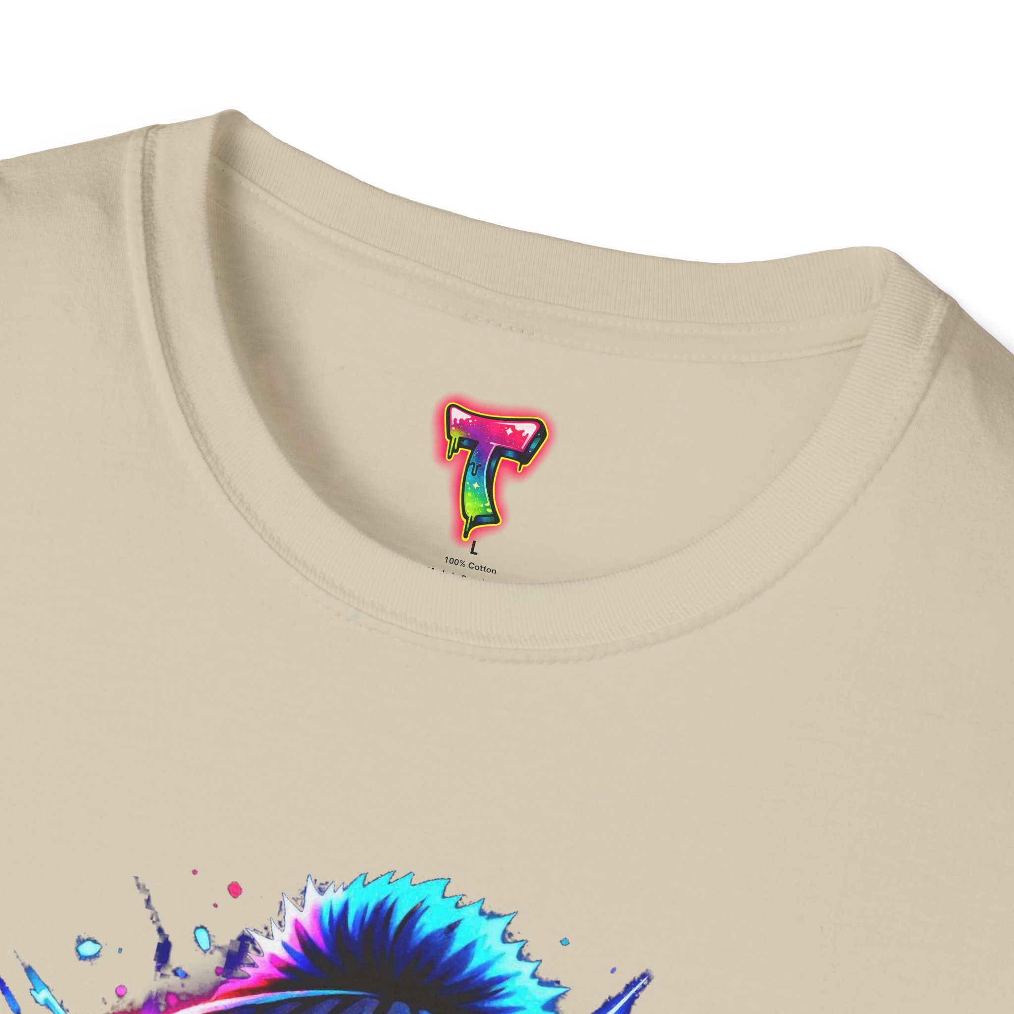 Neon Skull Beanie T-Shirt - Ảnh 11