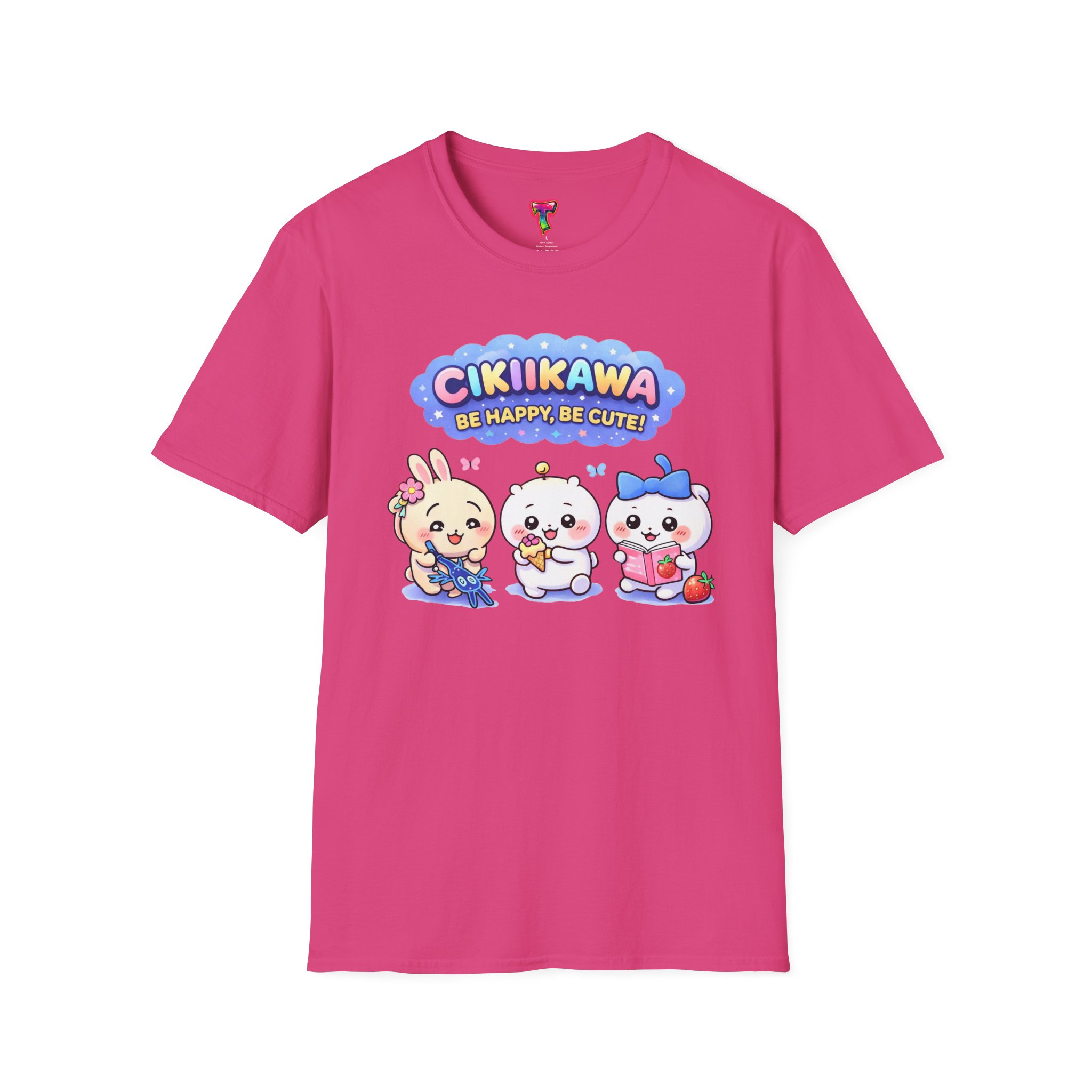 Kawaii Cartoon Friends T-Shirt - Ảnh 45