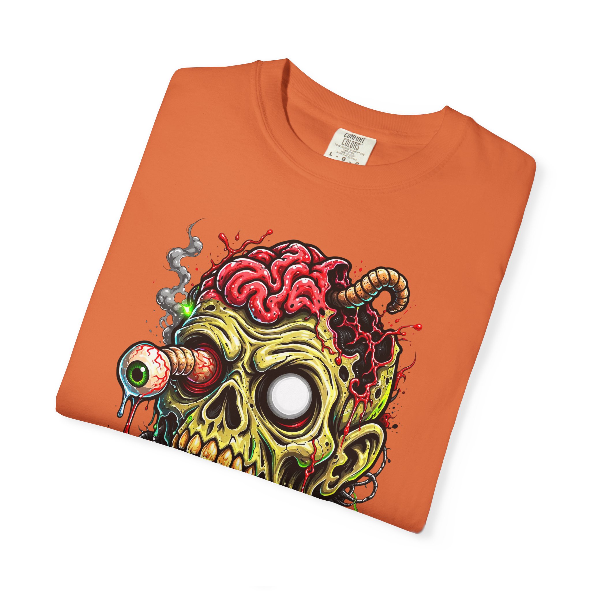 Zombie Skull Graphic T-Shirt - Ảnh 15