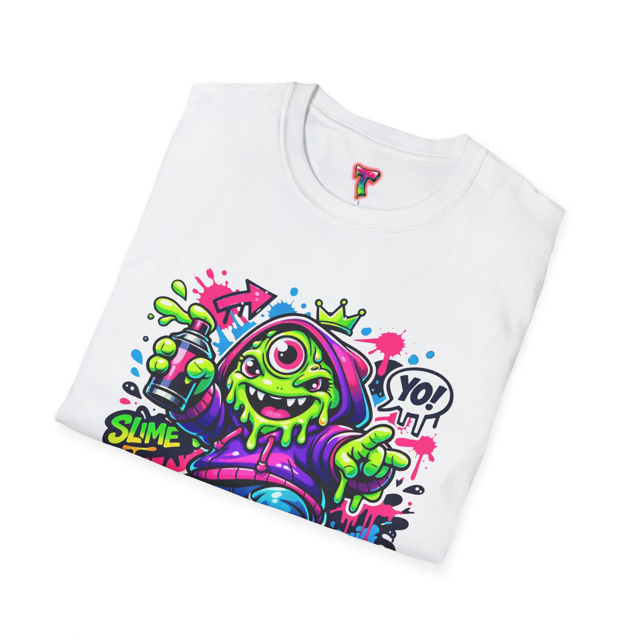 Slime Graffiti Monster T-Shirt - Ảnh 8