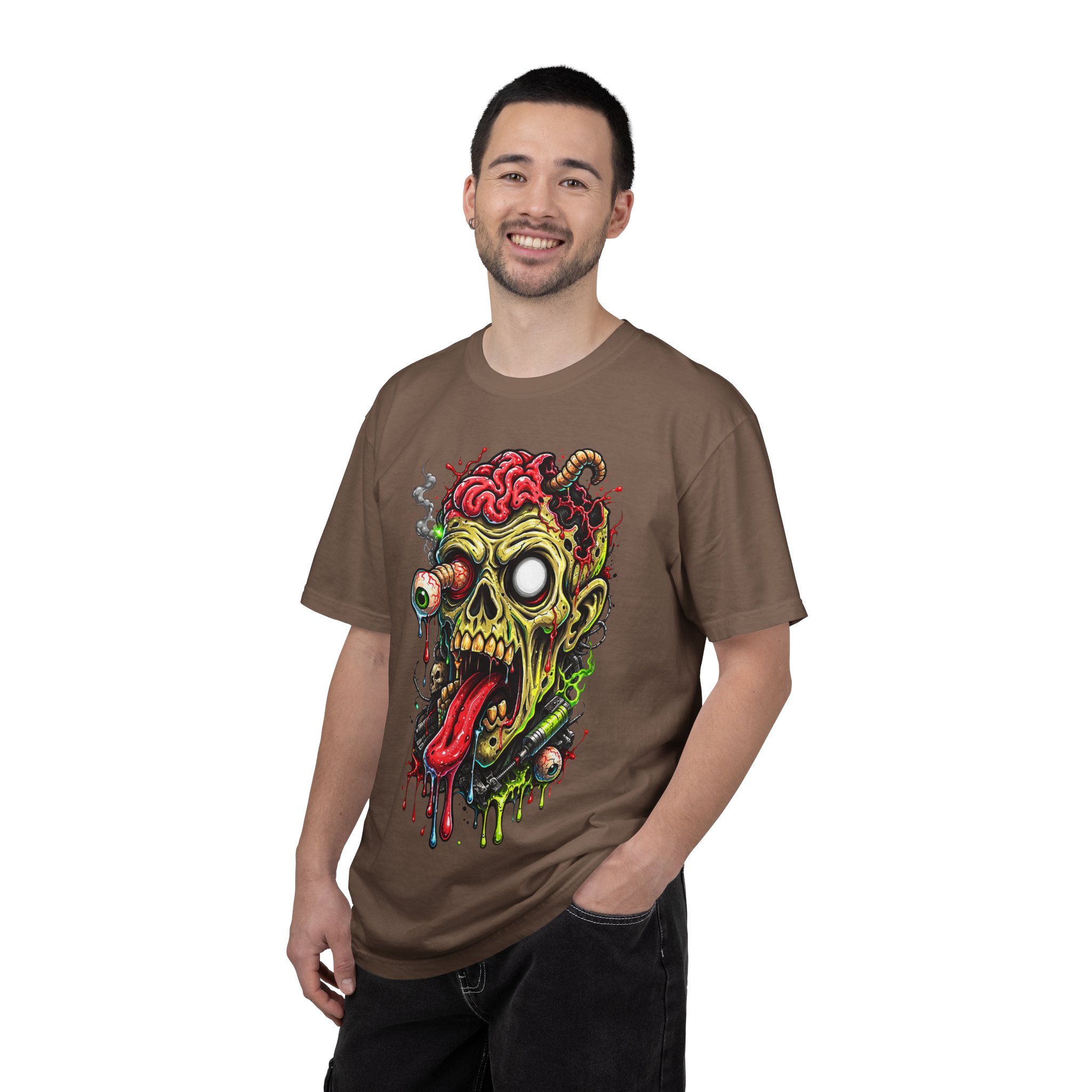 Zombie Skull Graphic T-Shirt - Ảnh 24