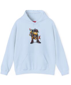 Street Skate Bear Hoodie — Urban Skateboard Graphic Pullover