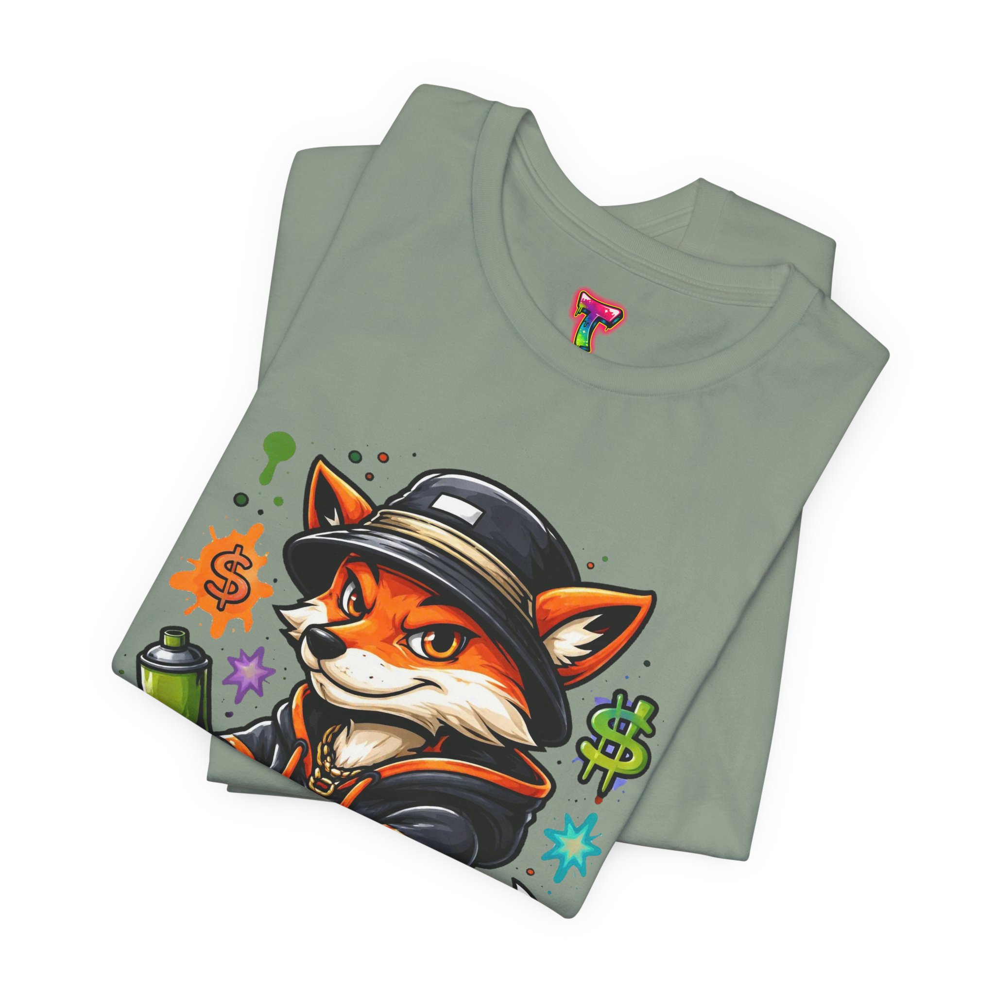 Graffiti Fox Tee - Ảnh 27