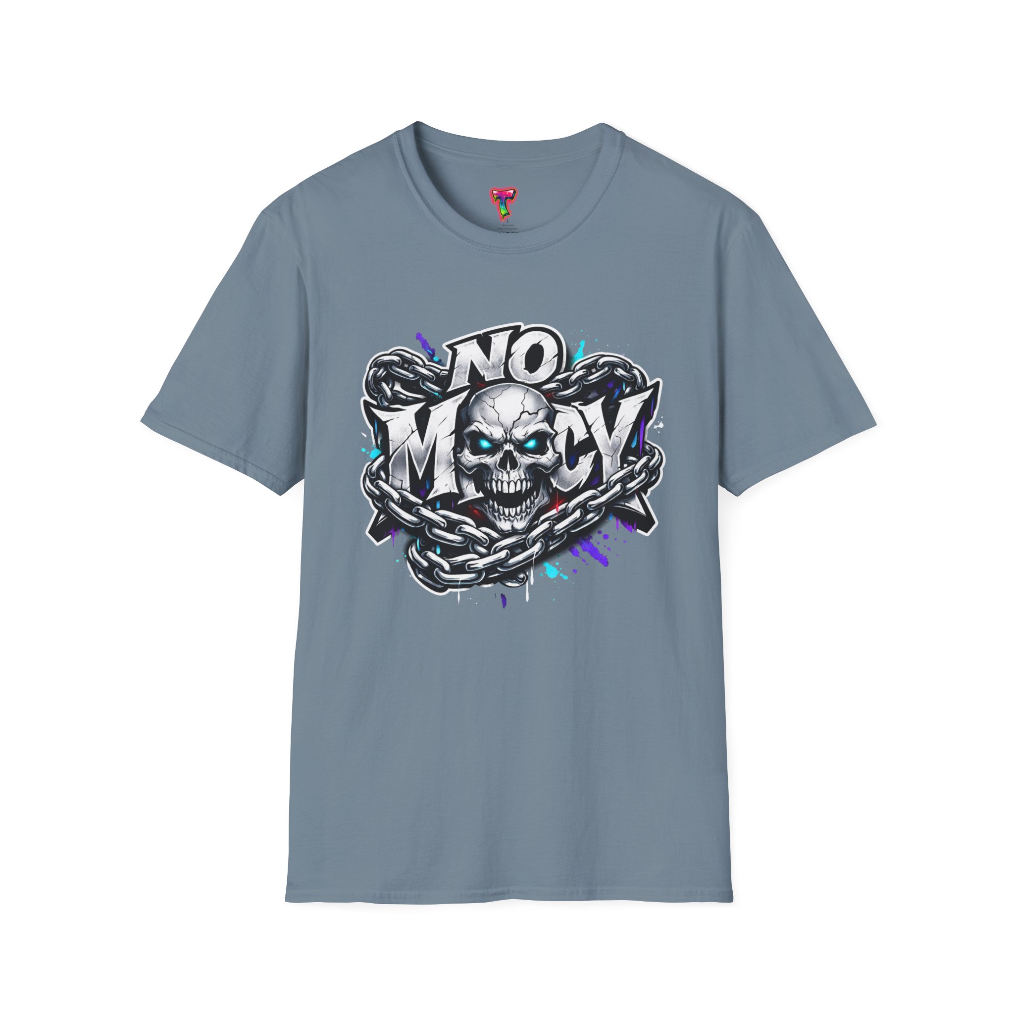 No Mercy Skull Graphic T-Shirt - Ảnh 37