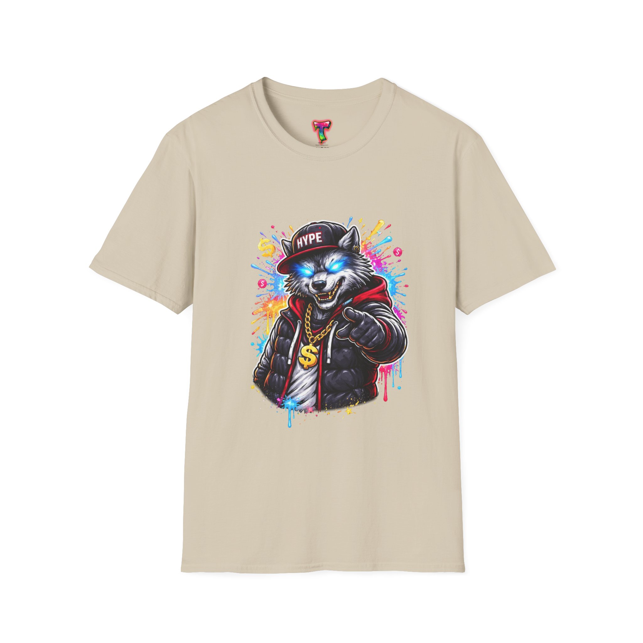 Rapper Raccoon Graphic T-Shirt - Ảnh 13