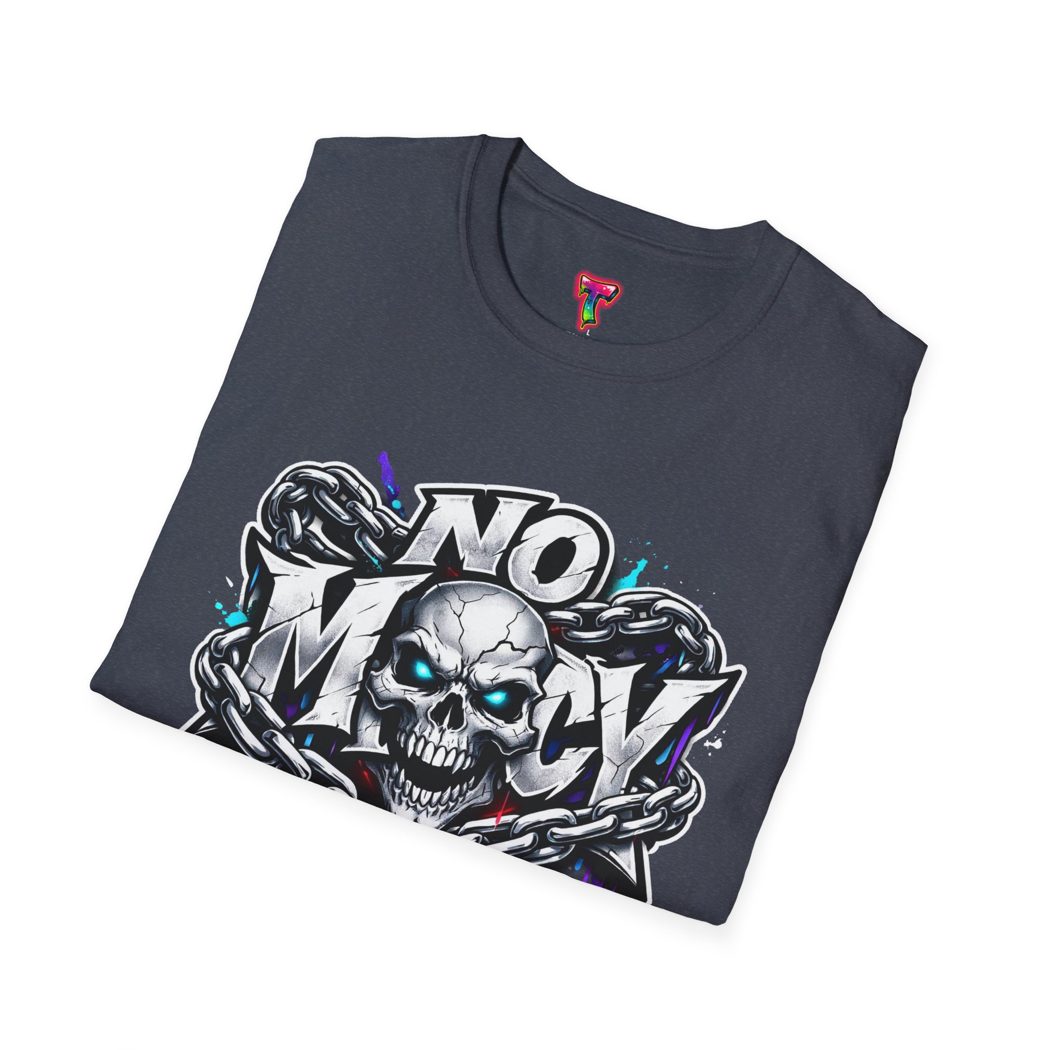 No Mercy Skull Graphic T-Shirt - Ảnh 48