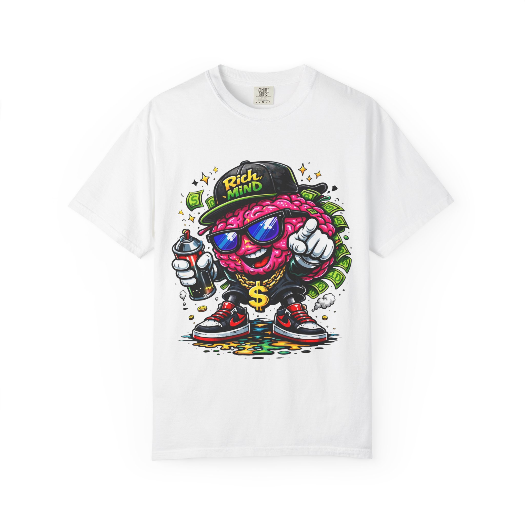 Brain Graffiti T-Shirt - Ảnh 5