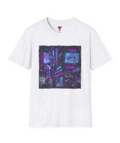Cyberpunk City Night T-Shirt