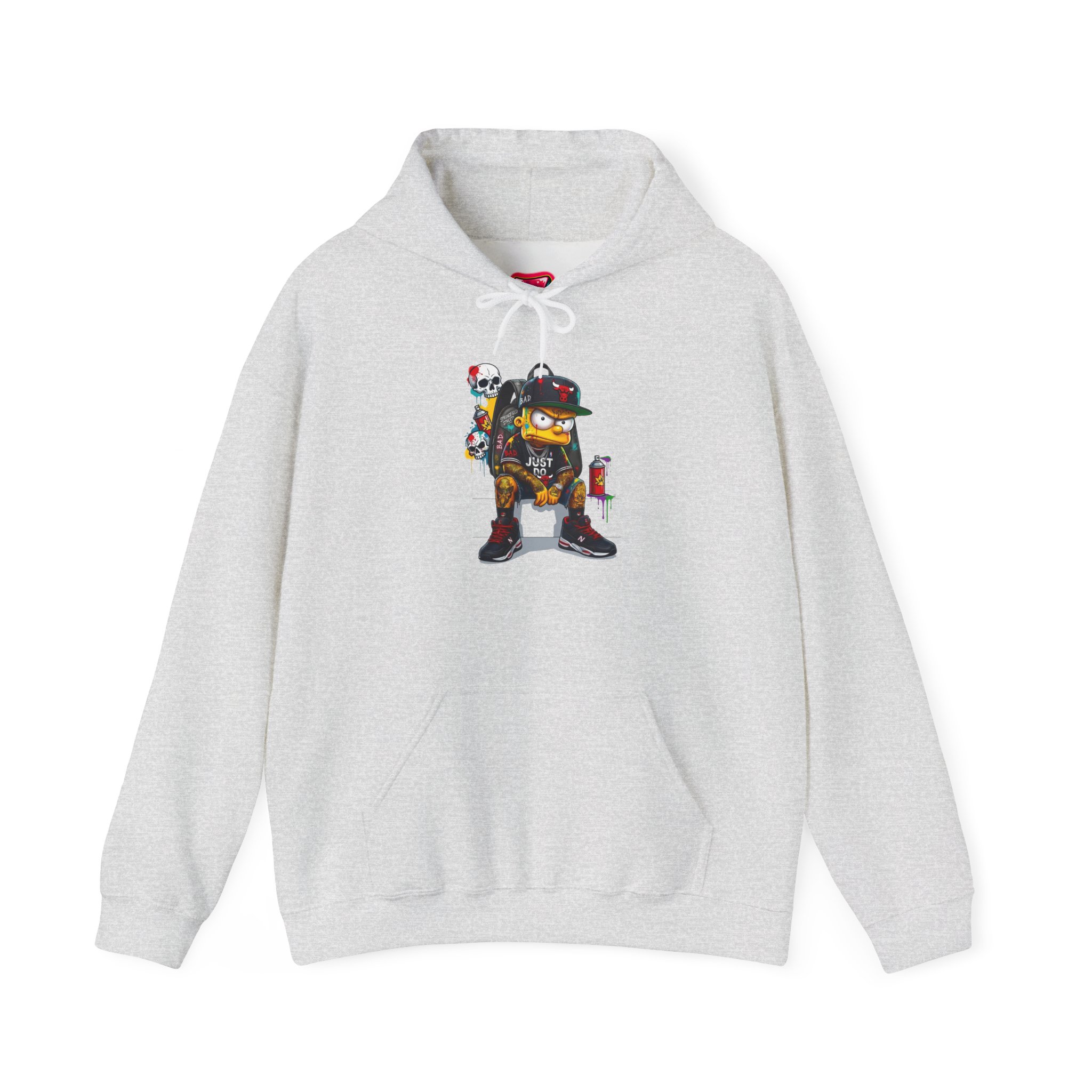 Street Skate Bear Hoodie — Urban Skateboard Graphic Pullover - Ảnh 9