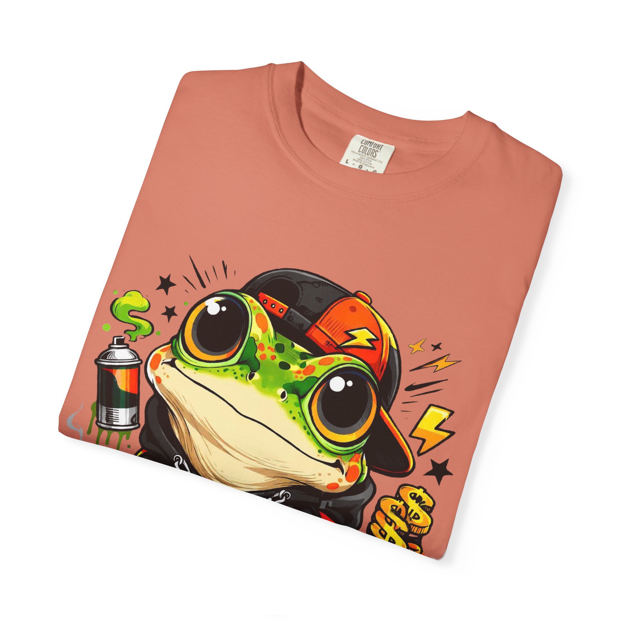 Punk Frog Graphic T-Shirt - Ảnh 11