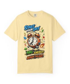 Start Your Day Alarm Clock T-Shirt