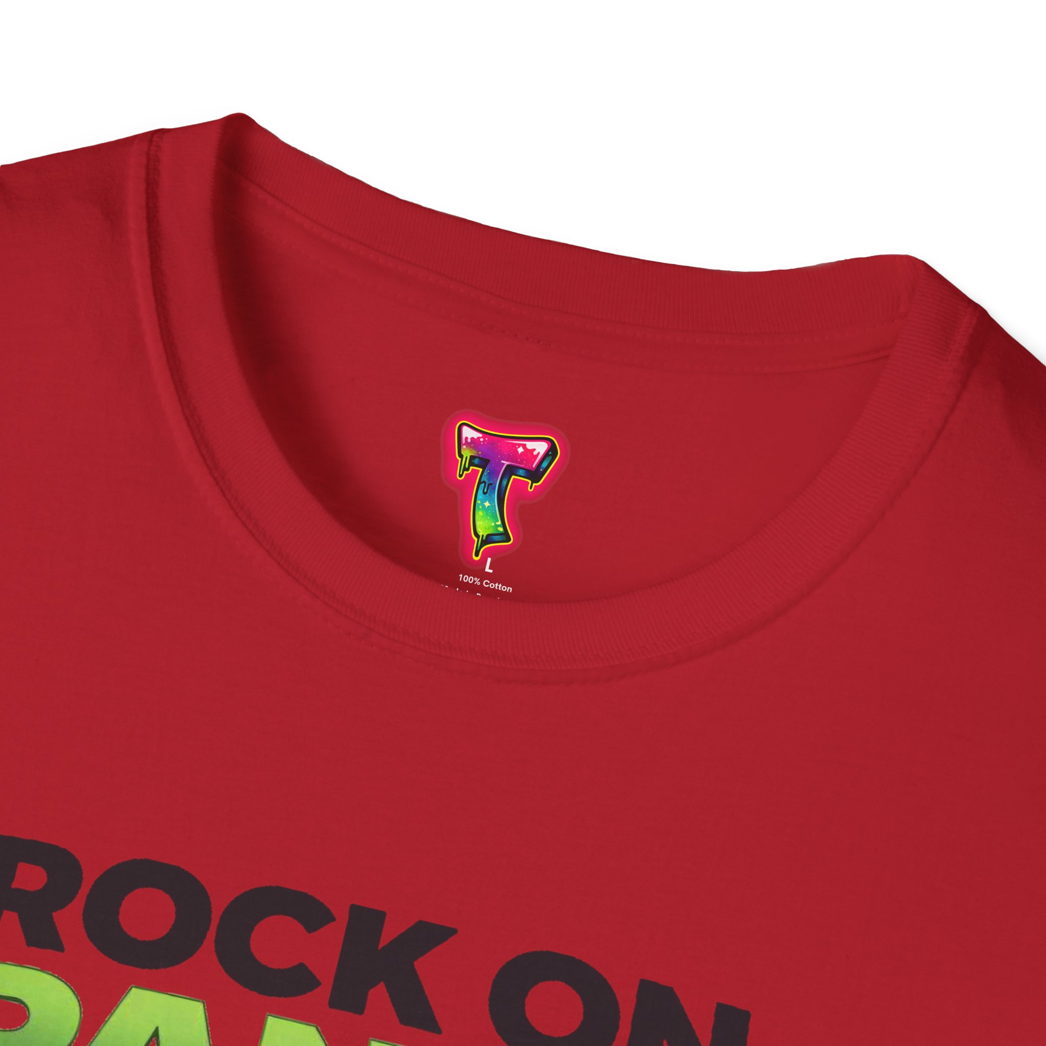 Rock On Panda T-Shirt - Ảnh 3