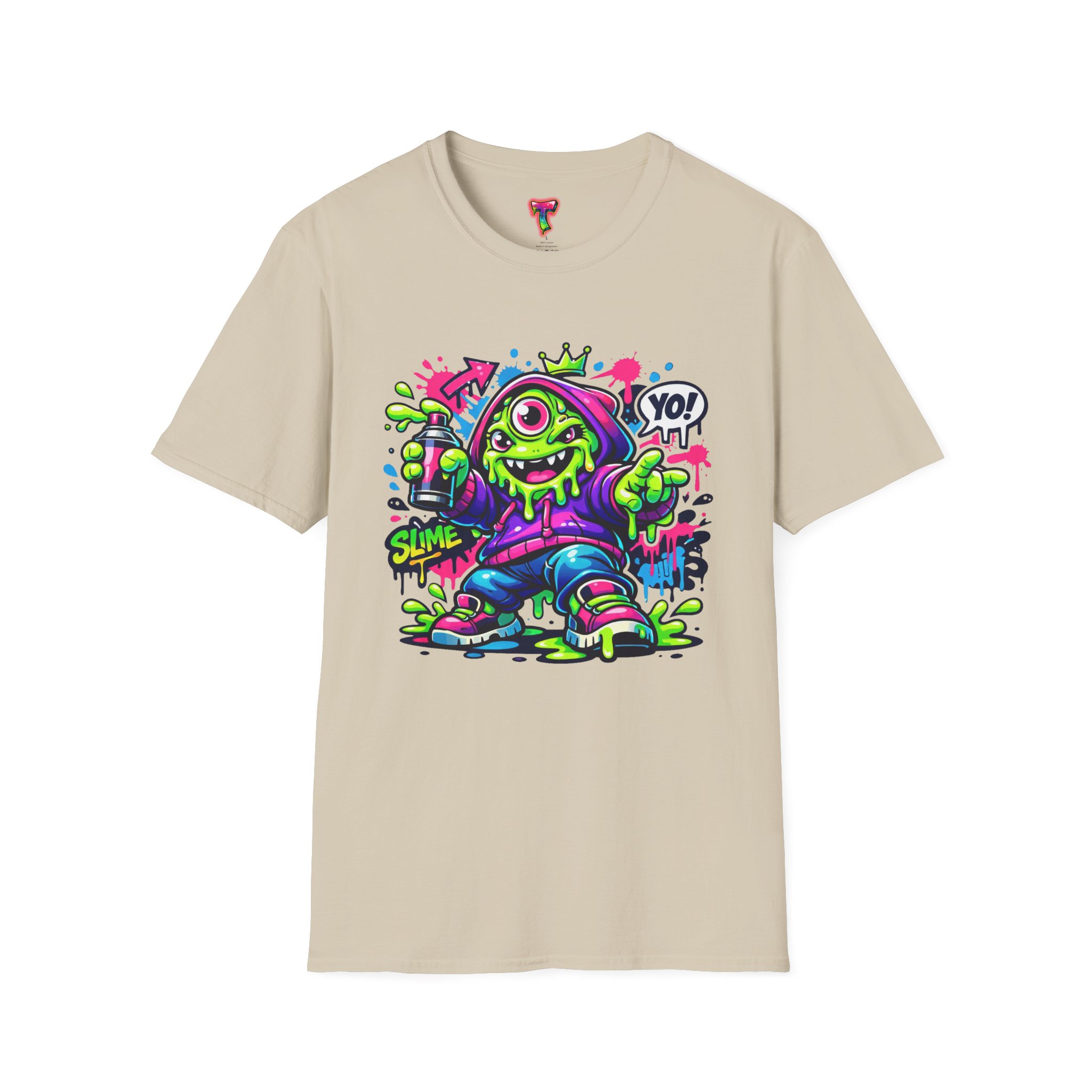 Slime Graffiti Monster T-Shirt - Ảnh 13