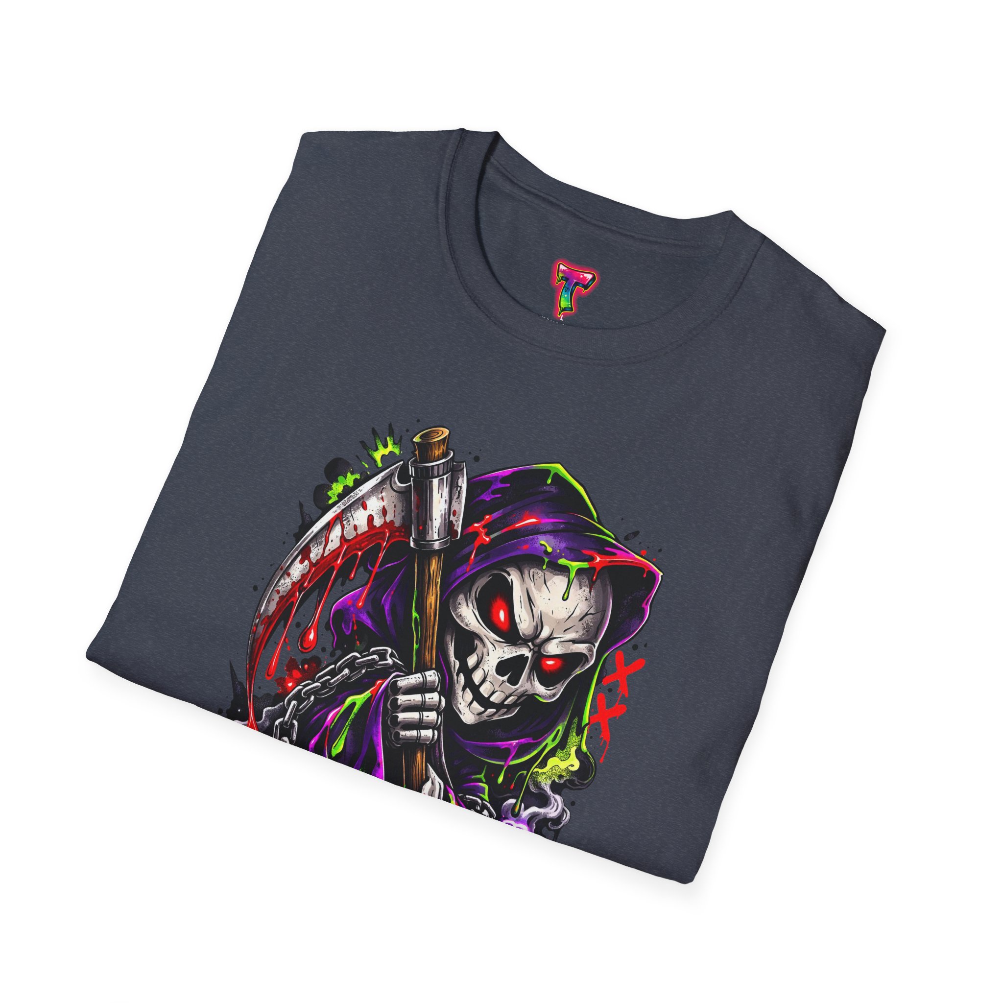Grim Reaper Skull T-Shirt - Ảnh 44