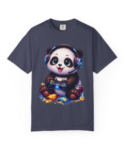 Cute Gamer Panda T-Shirt