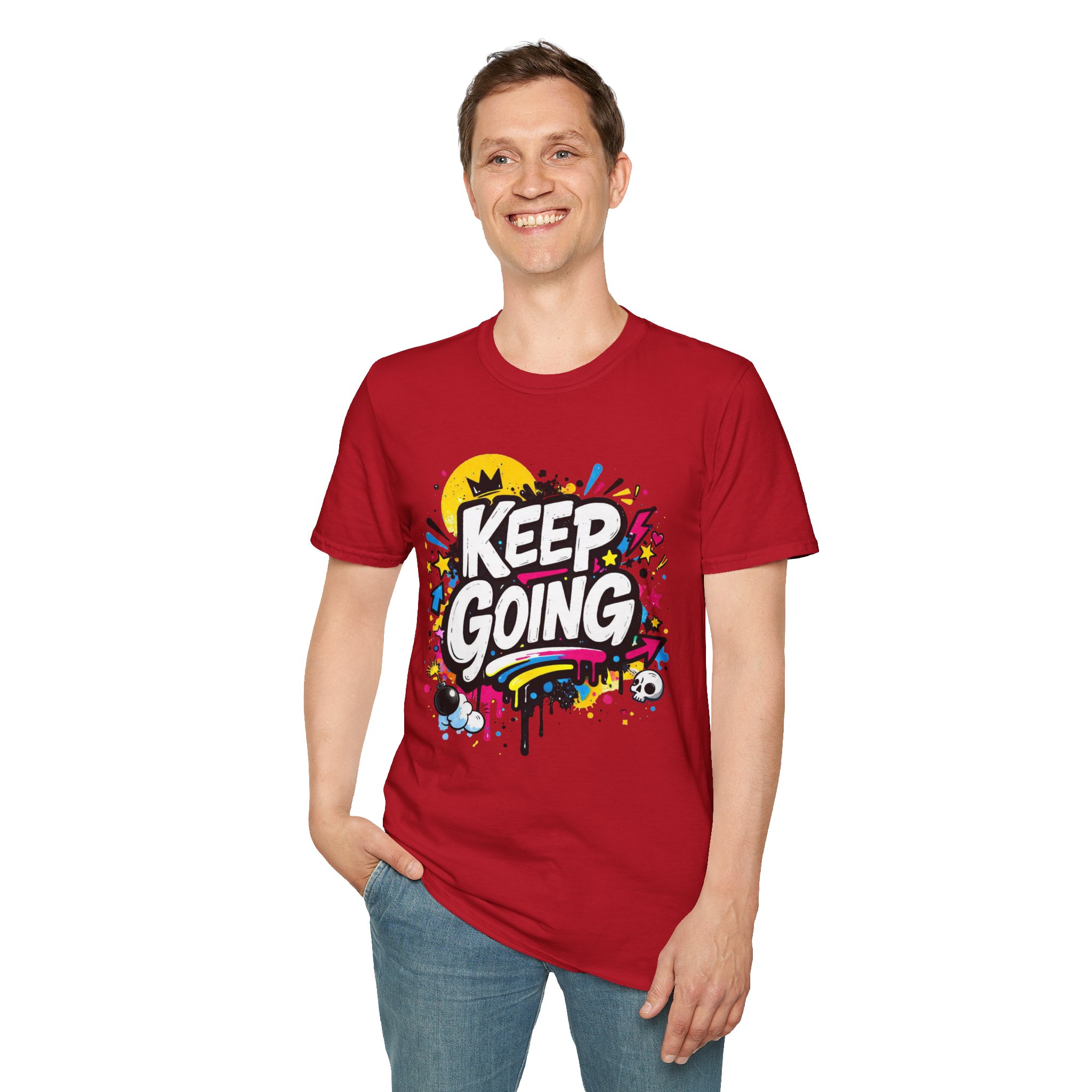 Keep Going Graffiti T-Shirt - Ảnh 6