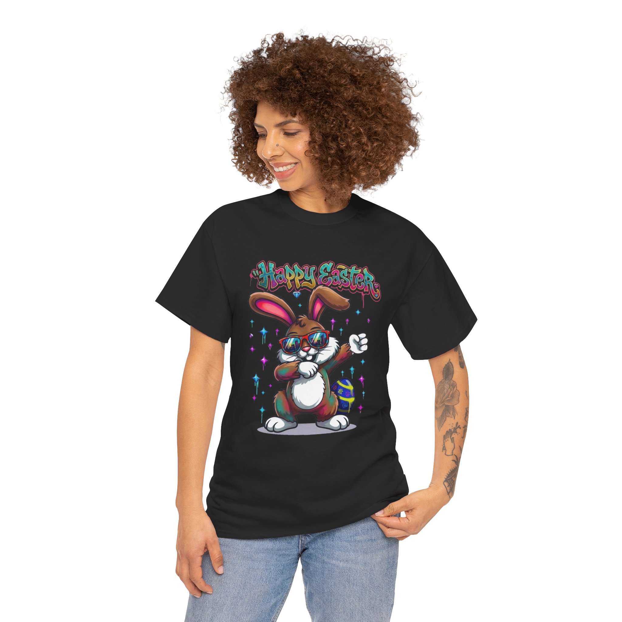 Easter Bunny Dabbing T-Shirt - Ảnh 24