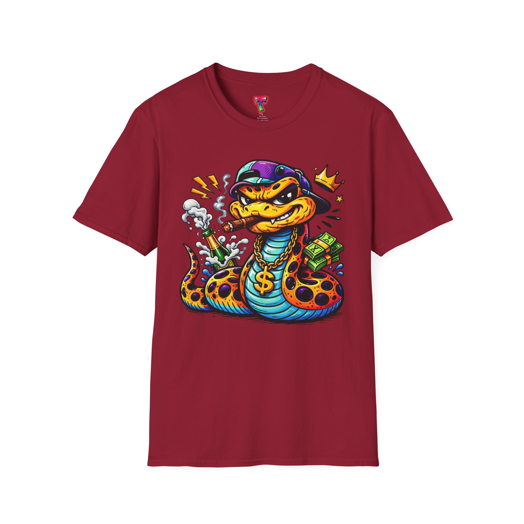 Snake King Graphic T-Shirt - Ảnh 53