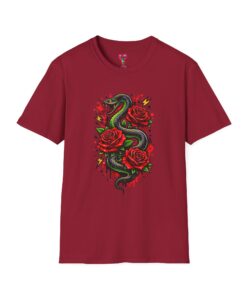 Snake and Roses T-Shirt