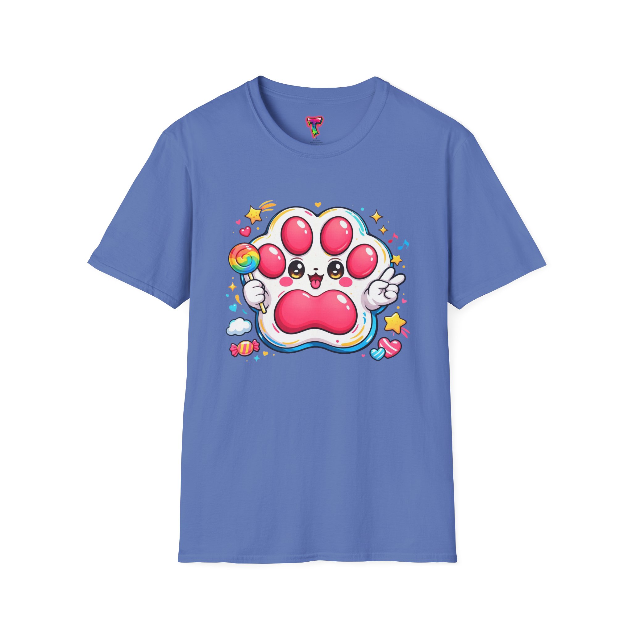 Cute Rainbow Paw T-Shirt - Ảnh 33