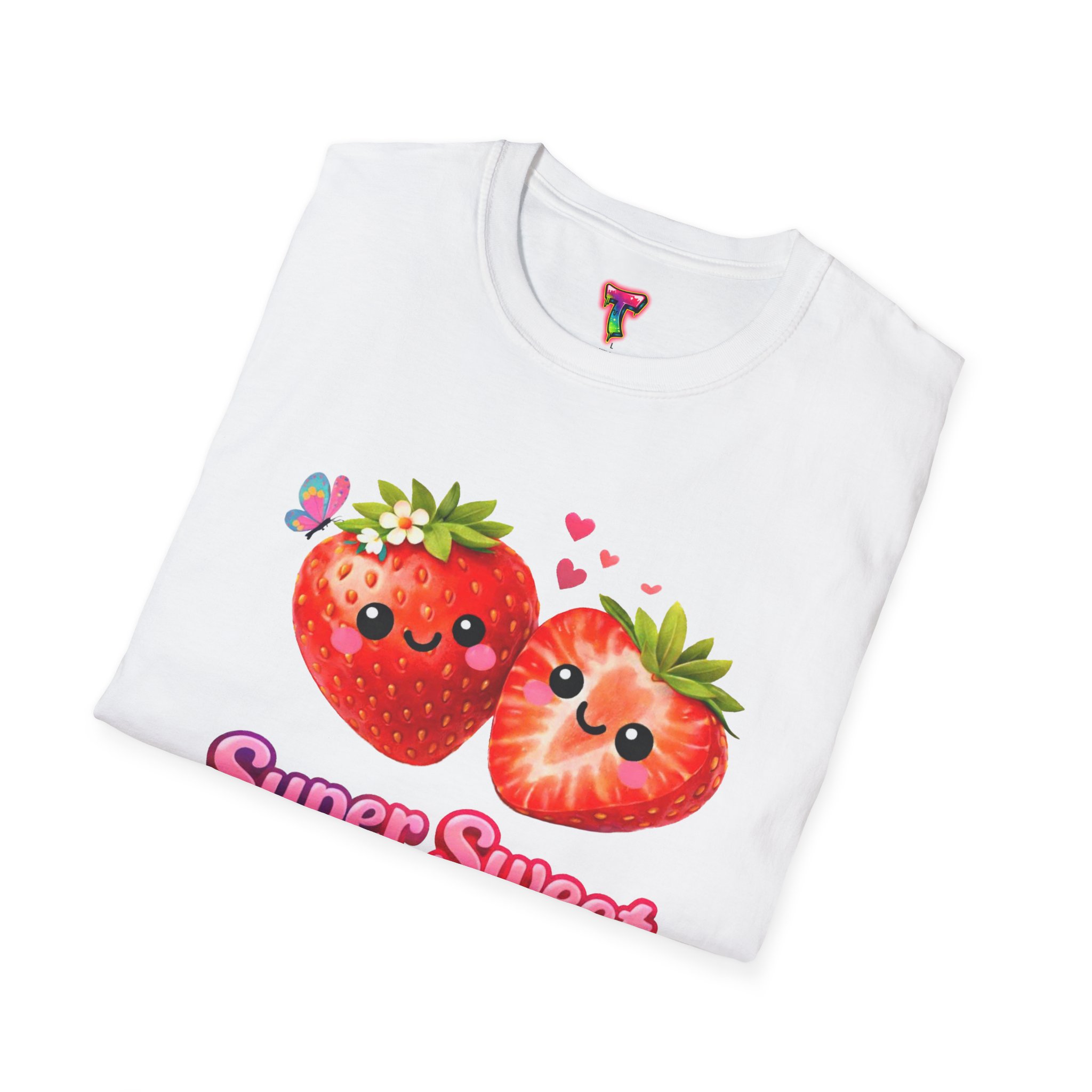 Strawberry 'Super Sweet Give Me!' T-Shirt - Ảnh 8