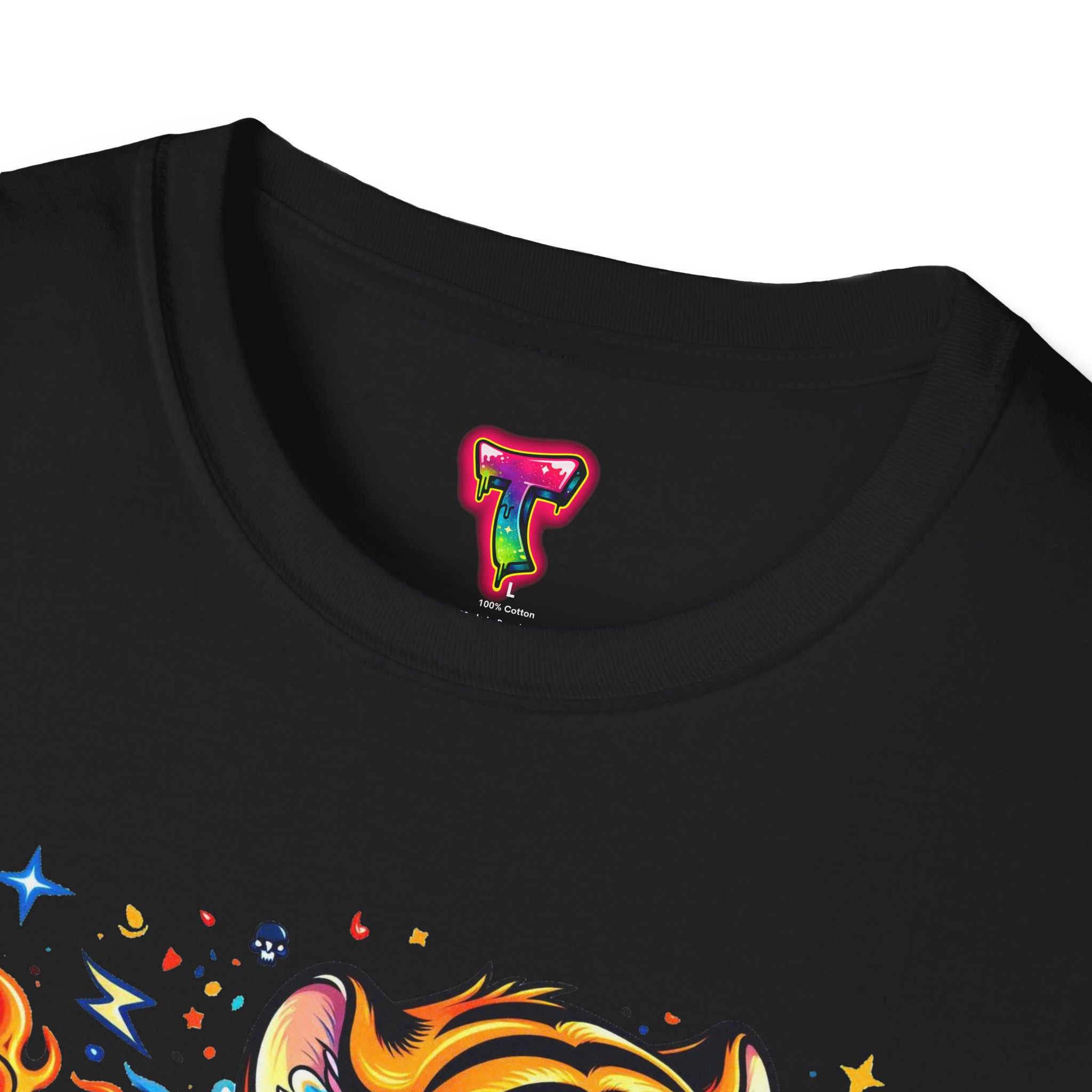 Cute Colorful Tiger Tee - Ảnh 11