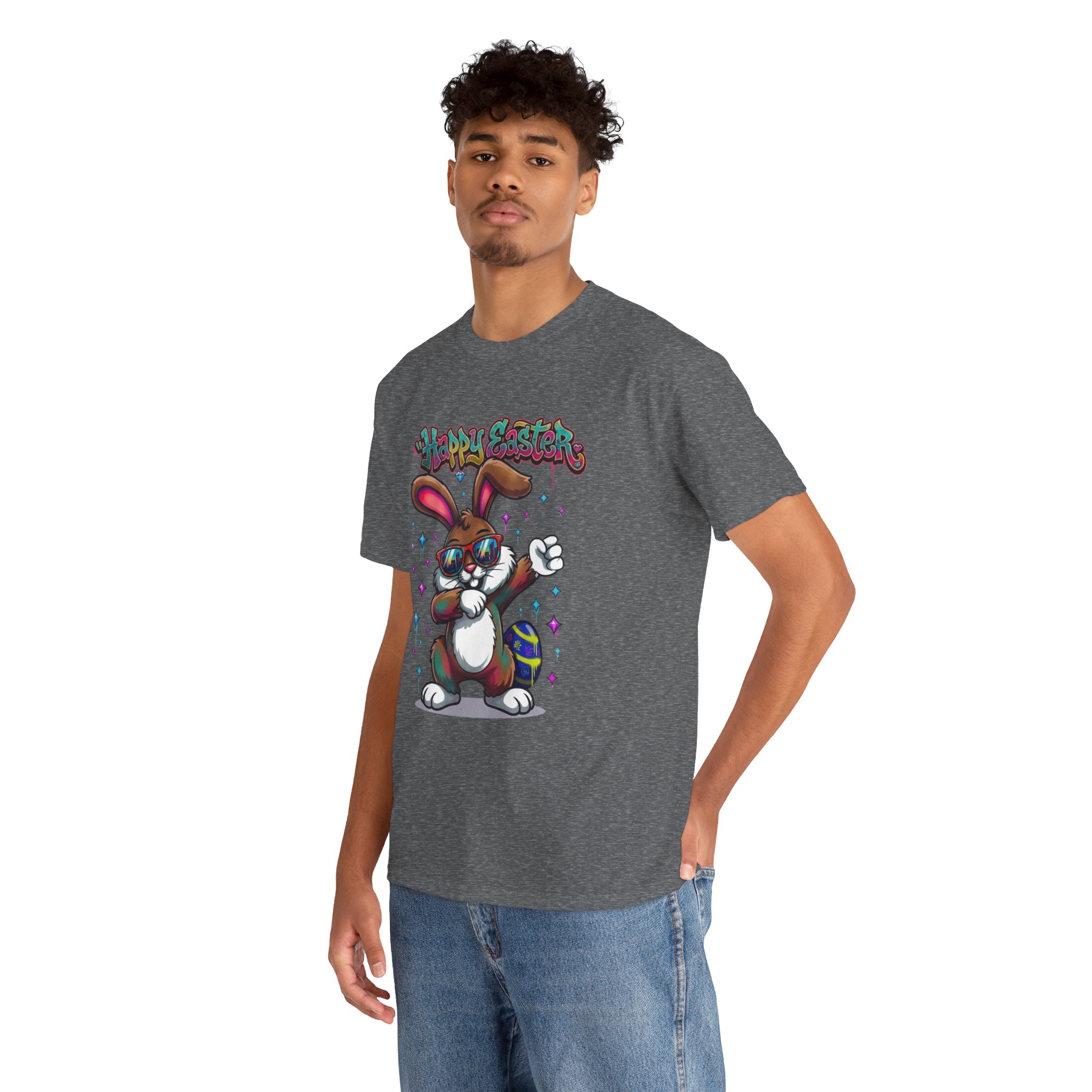 Easter Bunny Dabbing T-Shirt - Ảnh 53
