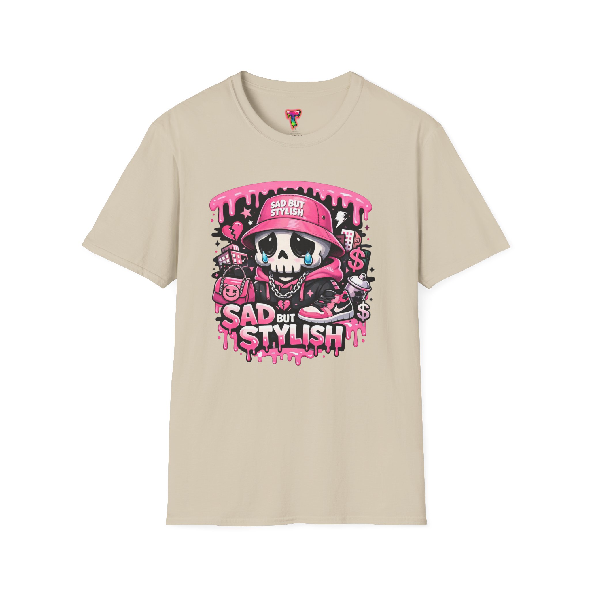 Sad But Stylish Skull T-Shirt - Ảnh 13