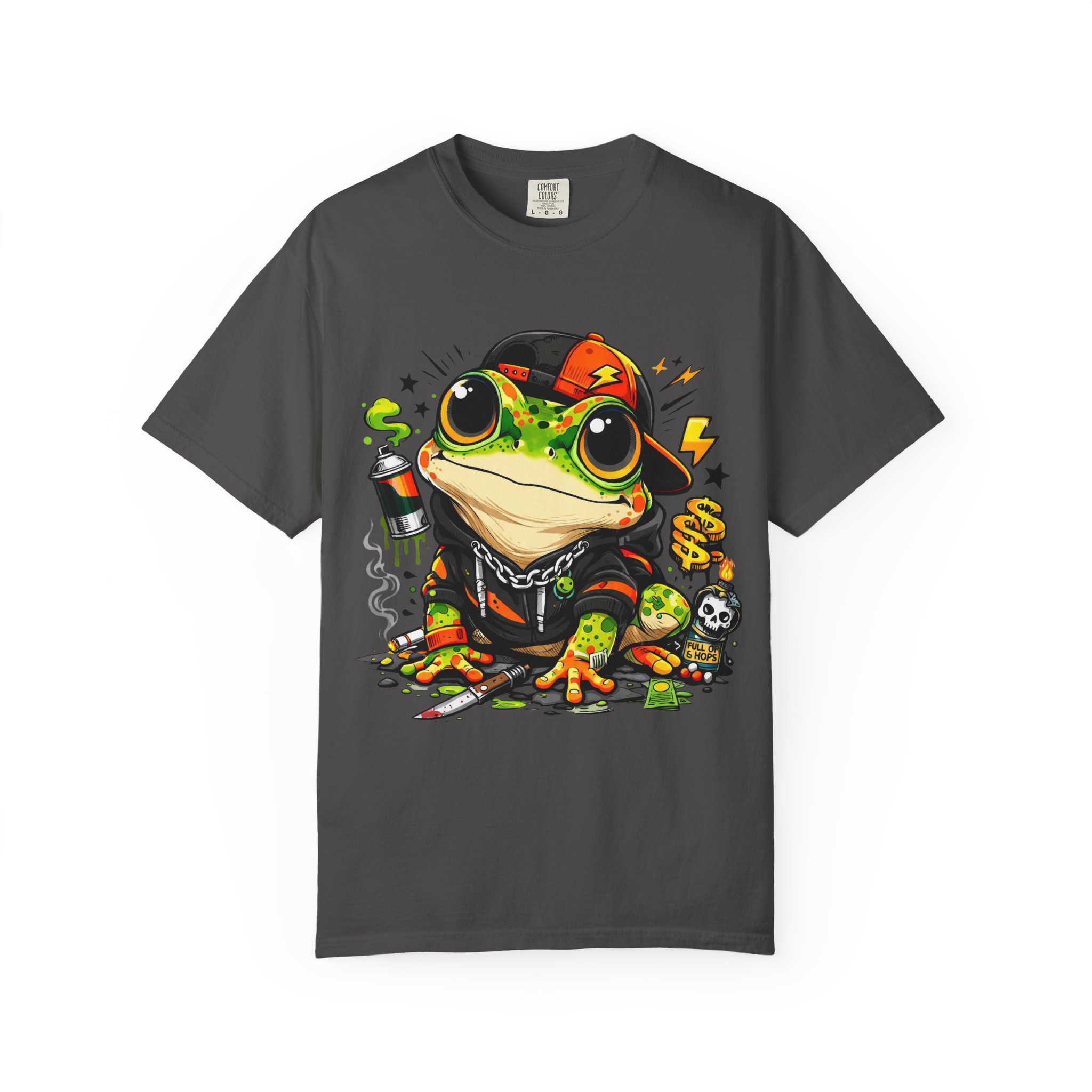 Punk Frog Graphic T-Shirt - Ảnh 45