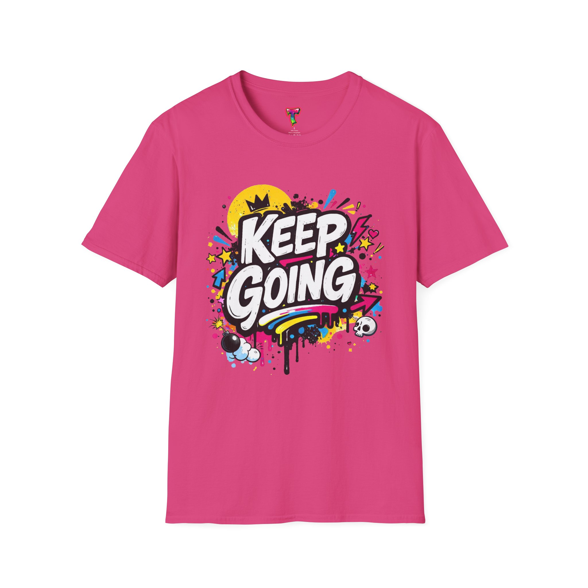 Keep Going Graffiti T-Shirt - Ảnh 37