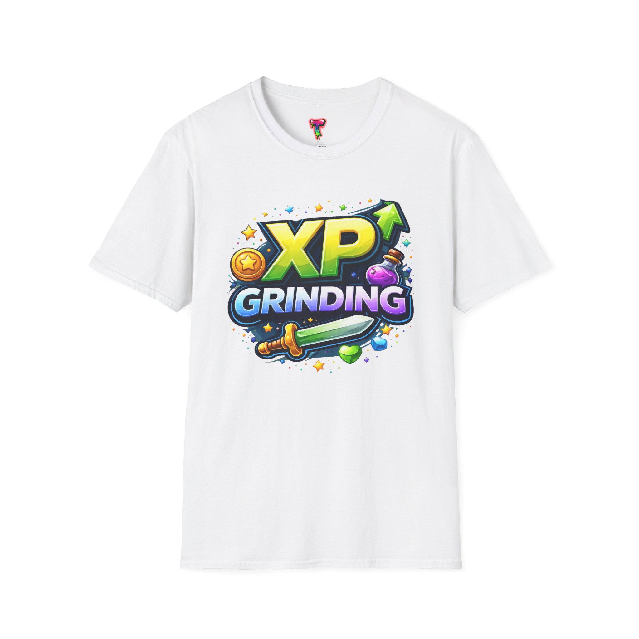 XP Grinding Gaming T-Shirt - Ảnh 5